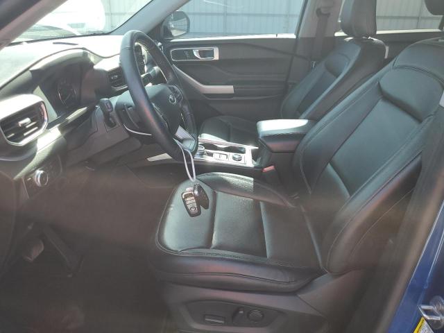 1FMSK8DHXMGA32402 - 2021 FORD EXPLORER XLT Կապույտ լուսանկար 7