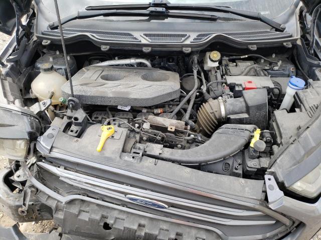 MAJ6P1CL5JC232021 - 2018 FORD ECOSPORT SES Сірий фото 11