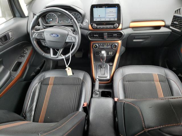 MAJ6P1CL5JC232021 - 2018 FORD ECOSPORT SES Сірий фото 8