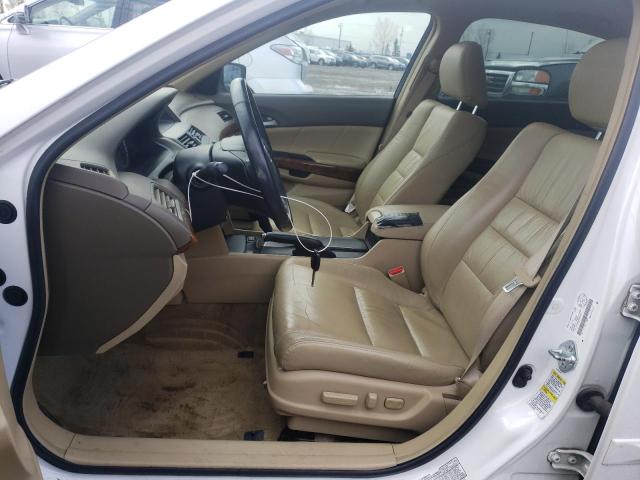 1HGCP26839A801919 - 2009 HONDA ACCORD EXL WHITE photo 7