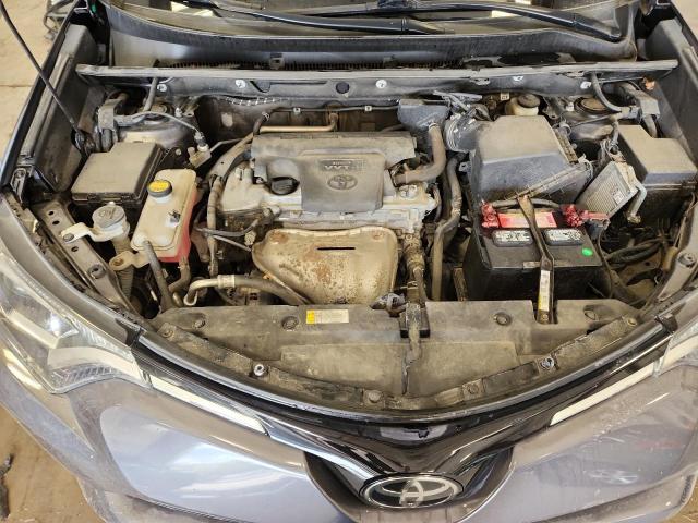 2T3ZFREV9HW351253 - 2017 TOYOTA RAV4 LE رمادي صورة 12