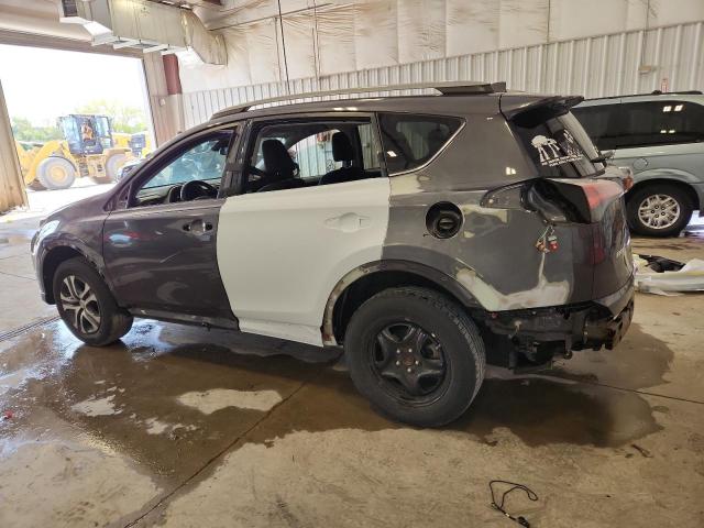 2T3ZFREV9HW351253 - 2017 TOYOTA RAV4 LE رمادي صورة 2