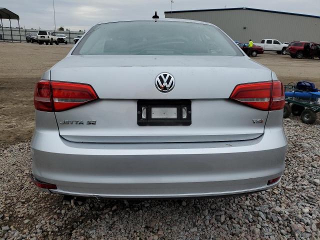 3VWD07AJ0FM267840 - 2015 VOLKSWAGEN JETTA SE SILVER photo 6