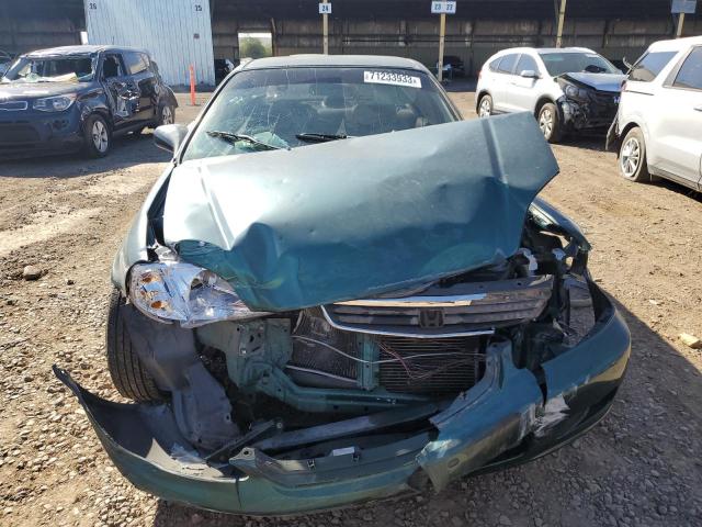 2HGEJ6616YH501618 - 2000 HONDA CIVIC BASE GREEN photo 5