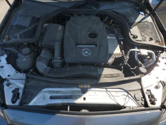 WDDWJ4KB0JF691239 - 2018 MERCEDES-BENZ C 300 4MATIC GRAY photo 11