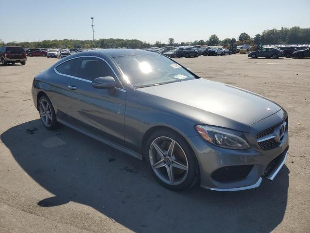 WDDWJ4KB0JF691239 - 2018 MERCEDES-BENZ C 300 4MATIC GRAY photo 4