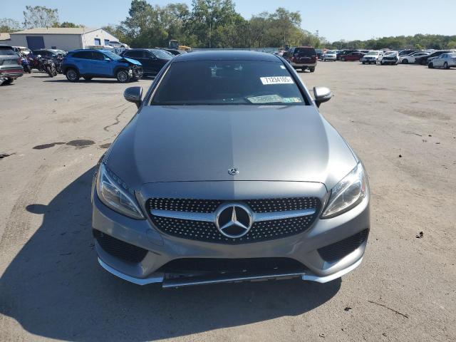 WDDWJ4KB0JF691239 - 2018 MERCEDES-BENZ C 300 4MATIC GRAY photo 5