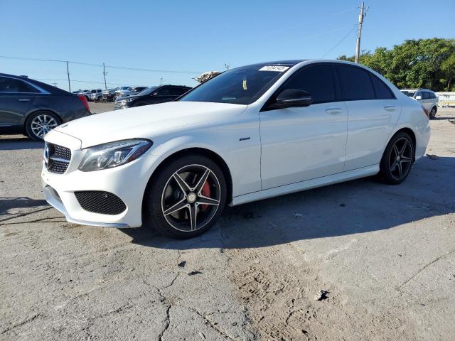 55SWF6EB7GU112889 - 2016 MERCEDES-BENZ C 450 4MATIC AMG WHITE photo 1