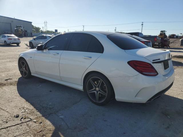 55SWF6EB7GU112889 - 2016 MERCEDES-BENZ C 450 4MATIC AMG WHITE photo 2