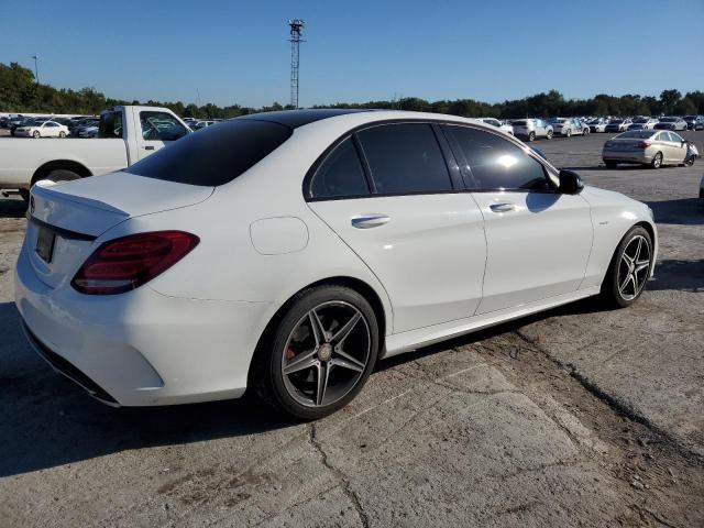 55SWF6EB7GU112889 - 2016 MERCEDES-BENZ C 450 4MATIC AMG WHITE photo 3