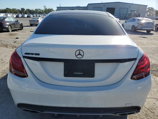 55SWF6EB7GU112889 - 2016 MERCEDES-BENZ C 450 4MATIC AMG WHITE photo 6