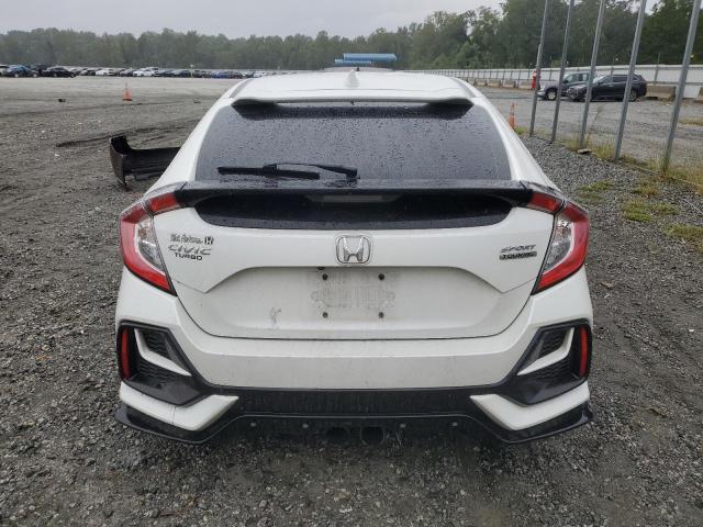 SHHFK7H96LU225785 - 2020 HONDA CIVIC SPORT TOURING WHITE photo 6