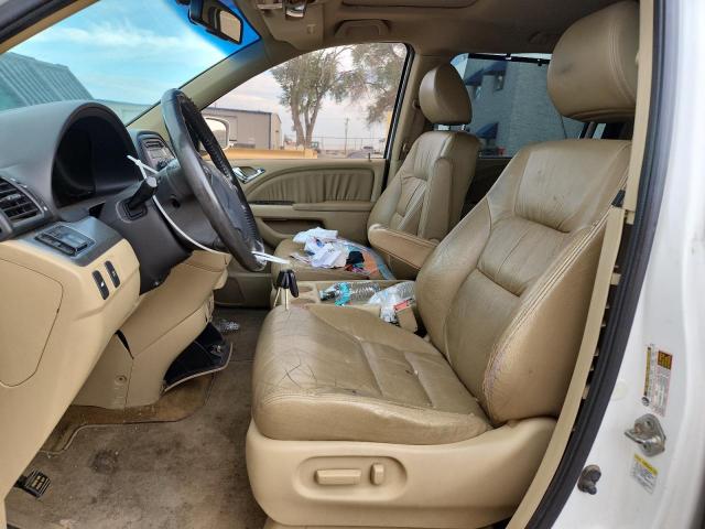 5FNRL38609B411499 - 2009 HONDA ODYSSEY EXL WHITE photo 7