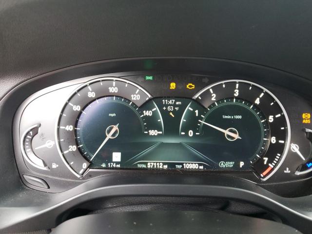 5UXTR9C57KLD96512 - 2019 BMW X3 XDRIVE30I BLUE photo 9