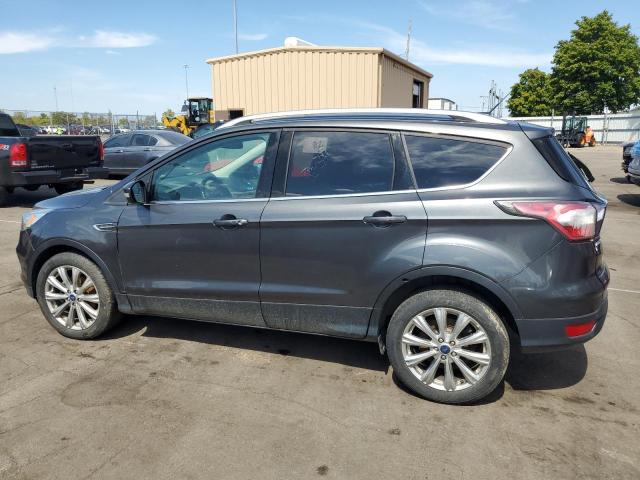 1FMCU0JD7HUE68438 - 2017 FORD ESCAPE TITANIUM CHARCOAL photo 2