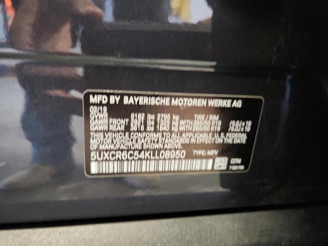 5UXCR6C54KLL08950 - 2019 BMW X5 XDRIVE40I CHARCOAL photo 13