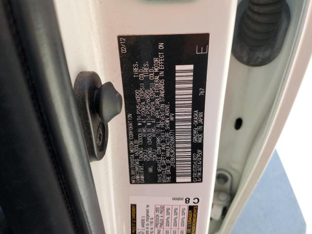 JTEBU5JR2C5088771 - 2012 TOYOTA 4RUNNER SR5 WHITE photo 13