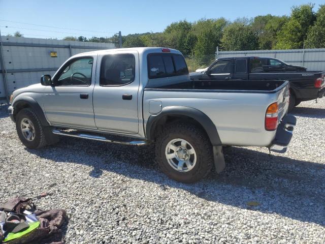 5TEGN92N32Z069393 - 2002 TOYOTA TACOMA DOUBLE CAB PRERUNNER SILVER photo 2