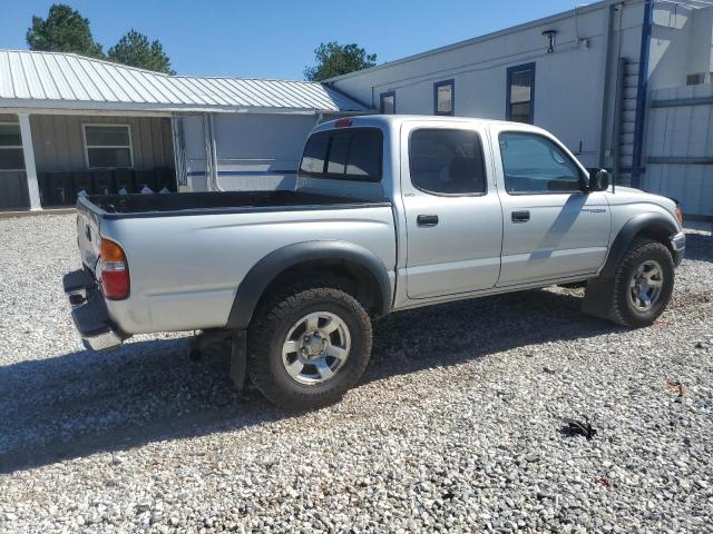 5TEGN92N32Z069393 - 2002 TOYOTA TACOMA DOUBLE CAB PRERUNNER SILVER photo 3