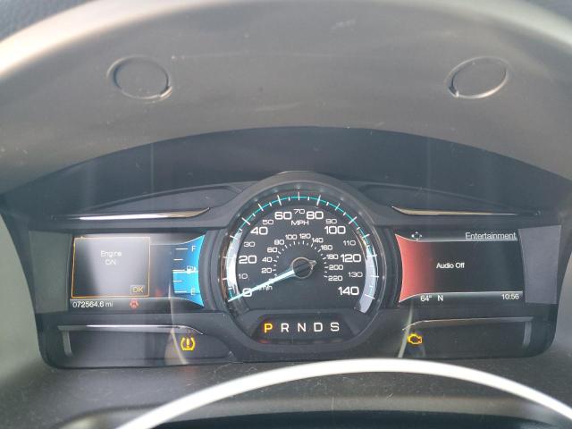 2FMHK6C84KBA36725 - 2019 FORD FLEX SEL RED photo 9