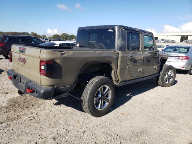 1C6JJTBG8LL199614 - 2020 JEEP GLADIATOR RUBICON BROWN photo 3