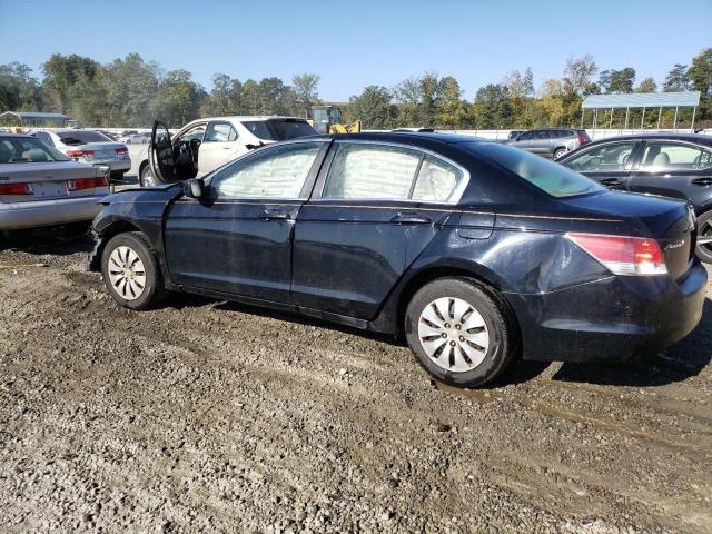 1HGCP26339A193033 - 2009 HONDA ACCORD LX BLACK photo 2