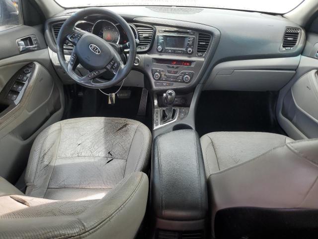 5XXGN4A79CG058369 - 2012 KIA OPTIMA EX GRAY photo 8