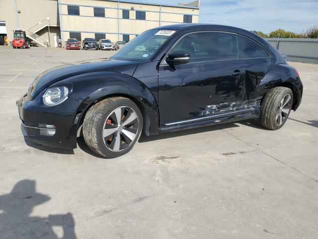 3VWVA7AT0DM666876 - 2013 VOLKSWAGEN BEETLE TURBO BLACK photo 1