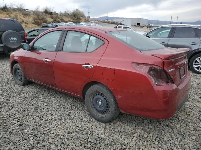 3N1CN7AP2KL851034 - 2019 NISSAN VERSA S RED photo 2