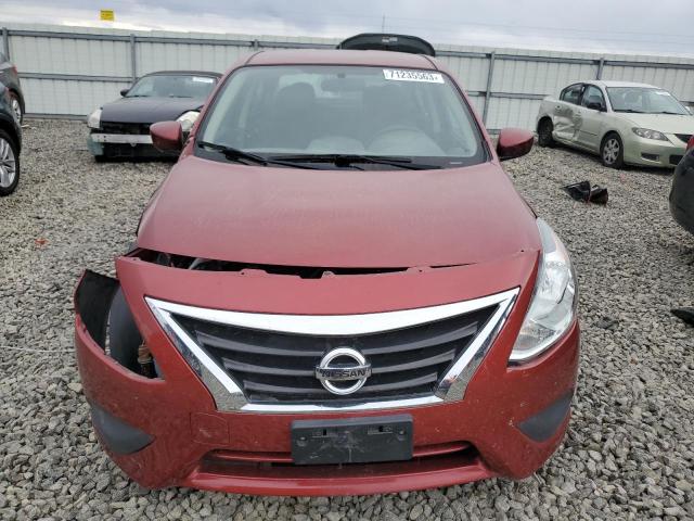 3N1CN7AP2KL851034 - 2019 NISSAN VERSA S RED photo 5