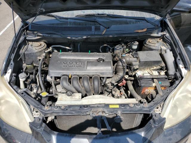 2T1KR32E63C005223 - 2003 TOYOTA COROLLA MA XR BLACK photo 11