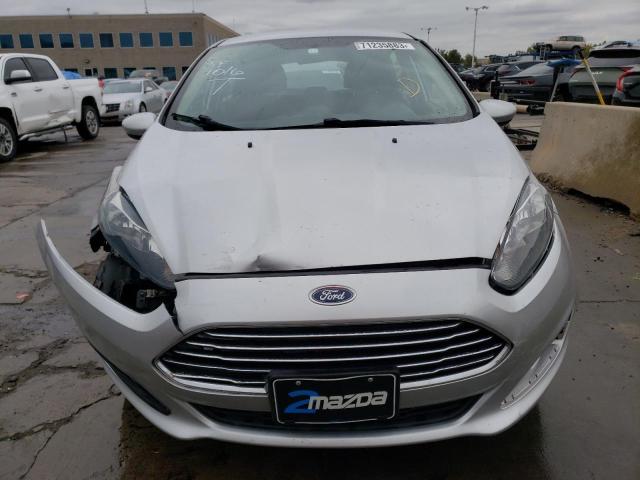 3FADP4EJ1KM122877 - 2019 FORD FIESTA SE SILVER photo 5