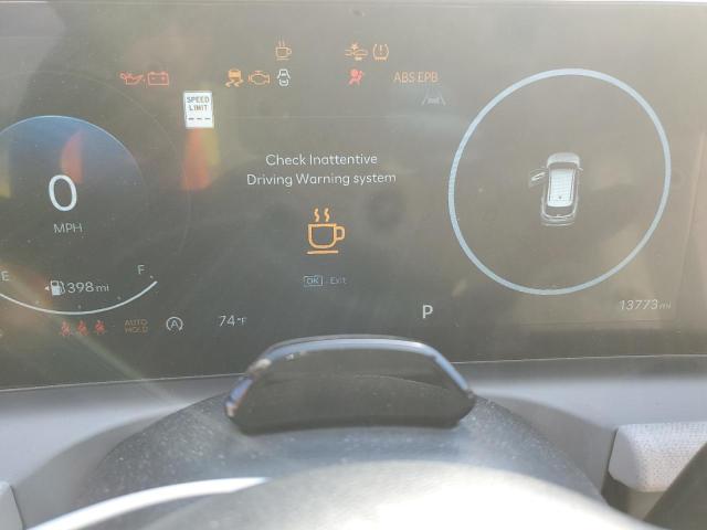 3KMJCCDE2SE006800 - 2025 HYUNDAI TUCSON SEL შავი ფოტო 9