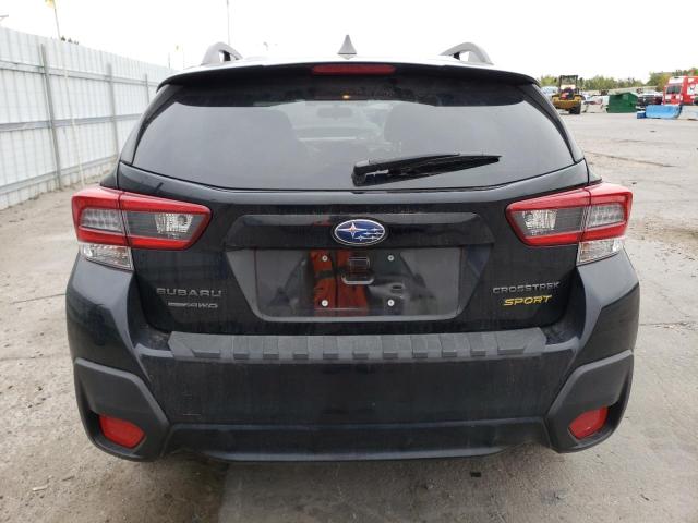 JF2GTHSC9NH205287 - 2022 SUBARU CROSSTREK SPORT BLACK photo 6