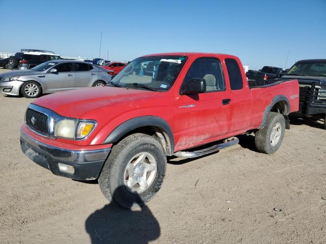 5TESN92N82Z093859 - 2002 TOYOTA TACOMA XTRACAB PRERUNNER წითელი ფოტო 1
