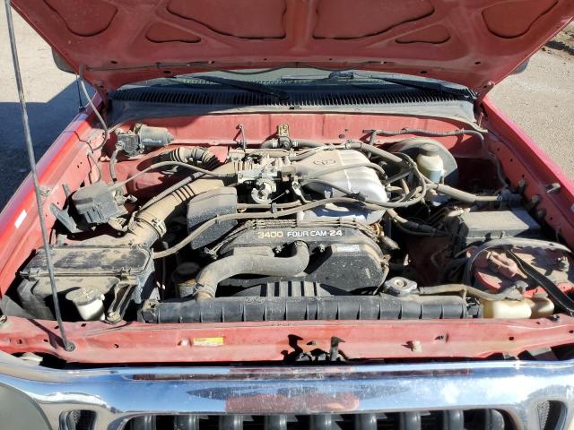 5TESN92N82Z093859 - 2002 TOYOTA TACOMA XTRACAB PRERUNNER წითელი ფოტო 11