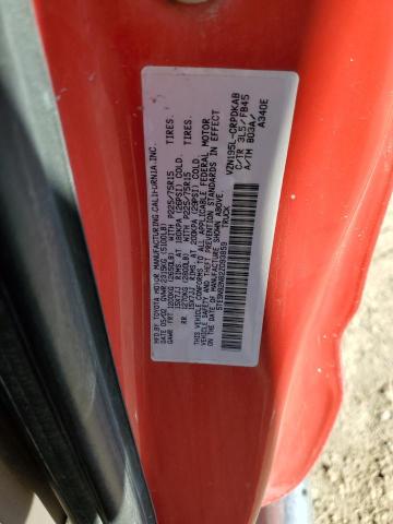 5TESN92N82Z093859 - 2002 TOYOTA TACOMA XTRACAB PRERUNNER წითელი ფოტო 12