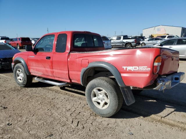 5TESN92N82Z093859 - 2002 TOYOTA TACOMA XTRACAB PRERUNNER წითელი ფოტო 2
