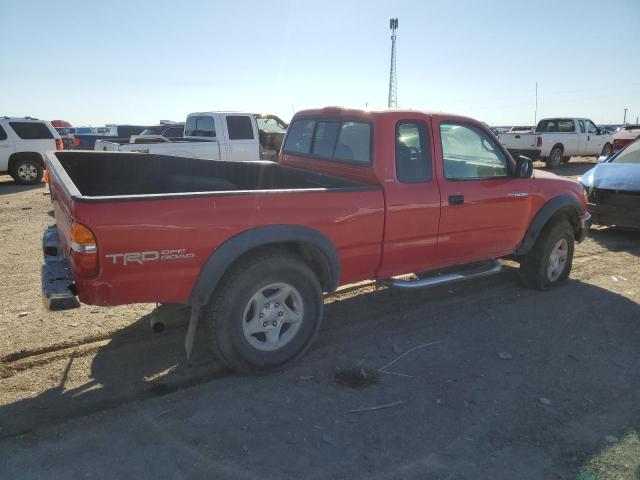 5TESN92N82Z093859 - 2002 TOYOTA TACOMA XTRACAB PRERUNNER წითელი ფოტო 3