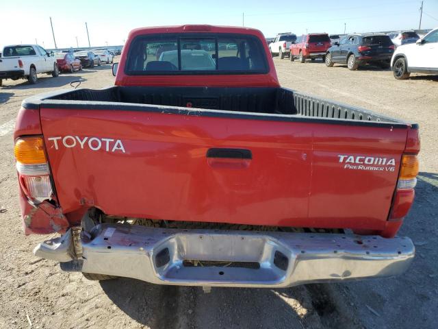 5TESN92N82Z093859 - 2002 TOYOTA TACOMA XTRACAB PRERUNNER წითელი ფოტო 6