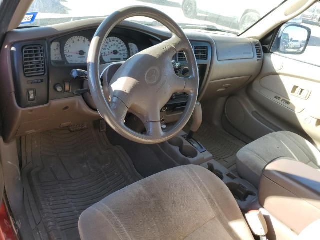 5TESN92N82Z093859 - 2002 TOYOTA TACOMA XTRACAB PRERUNNER წითელი ფოტო 8
