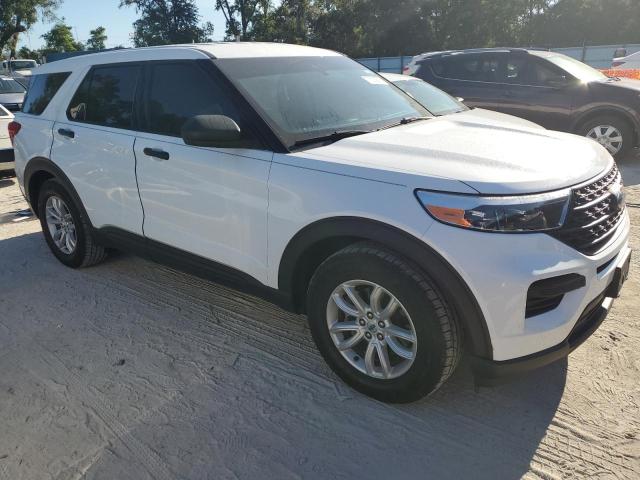 1FMSK7BH3MGB57870 - 2021 FORD EXPLORER WHITE photo 4