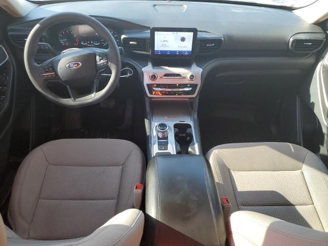 1FMSK7BH3MGB57870 - 2021 FORD EXPLORER WHITE photo 8