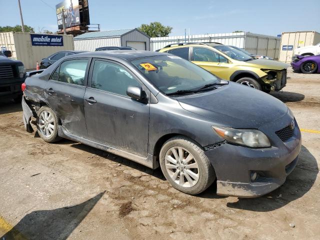 1NXBU4EE2AZ343276 - 2010 TOYOTA COROLLA BASE GRAY photo 4