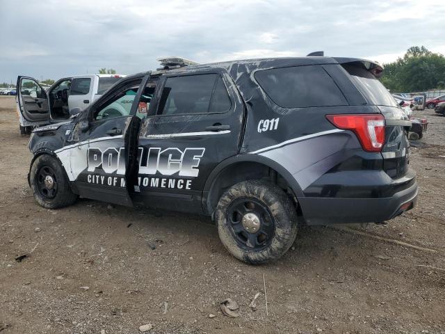 1FM5K8ARXGGC61385 - 2016 FORD EXPLORER POLICE INTERCEPTOR Schwarz Foto 2