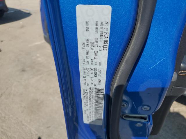 3C4NJDCB2KT806290 - 2019 JEEP COMPASS LIMITED Синій фото 12