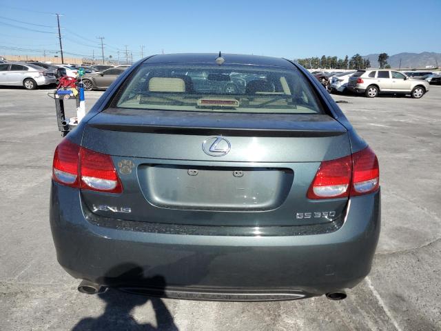 JTHBE96S770012405 - 2007 LEXUS GS 350 GREEN photo 6