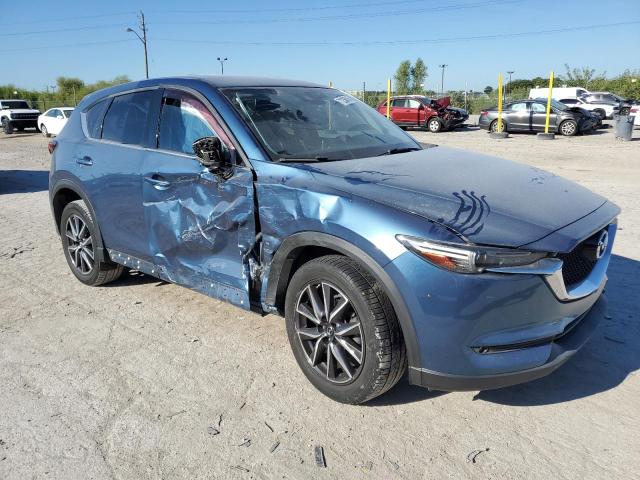 JM3KFBDL5H0222446 - 2017 MAZDA CX-5 GRAND TOURING BLUE photo 4