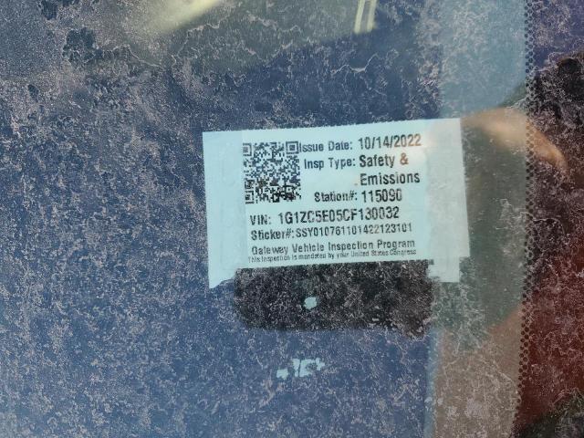 1G1ZC5E05CF130032 - 2012 CHEVROLET MALIBU 1LT ვერცხლისფერი ფოტო 12