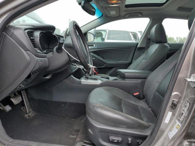 5XXGR4A66CG014647 - 2012 KIA OPTIMA SX GRAY photo 7